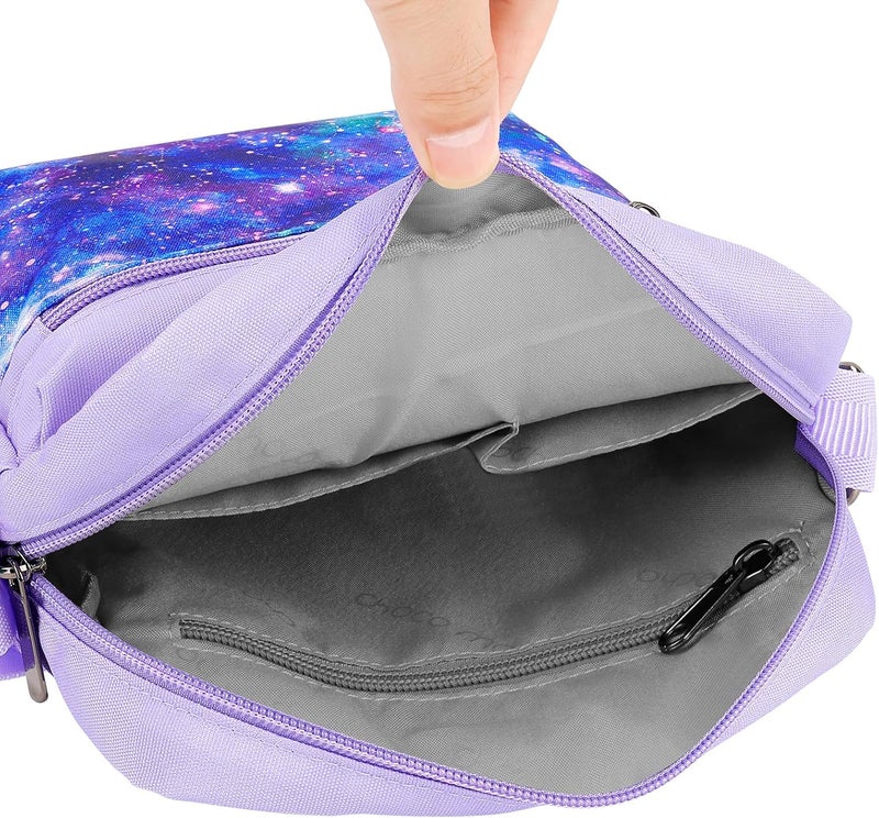 Choco Mocha Girls Purses Age 8-10, Purse for Girls 6-8 10-12 Christmas Gifts for Girl - Image 5